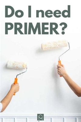 do you prime before painting