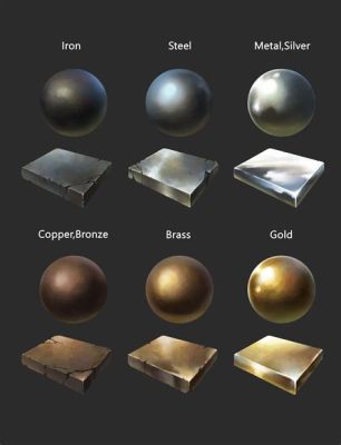 how to color metal digital art: exploring the nuances of blending textures and tones